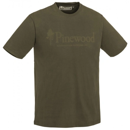 T-SHIRT PINEWOOD OUTDOOR LIFE 5445 - H.OLIVE